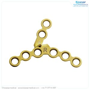 Le Fort I Plate, 110°, right